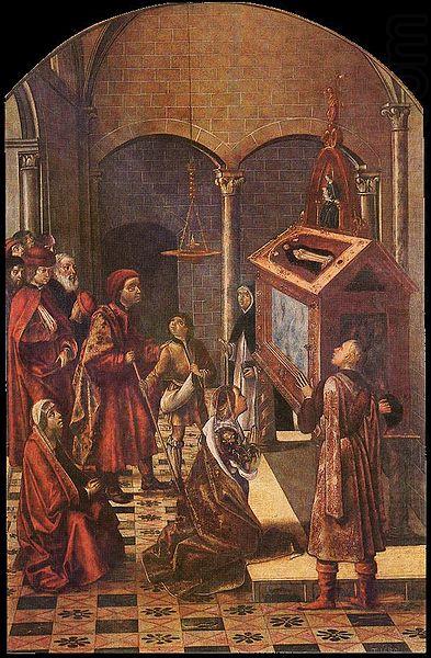 The Tomb of Saint Peter Martyr, Pedro Berruguete